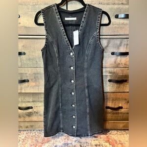 Abercrombie Mara Denim Vest Mini Dress